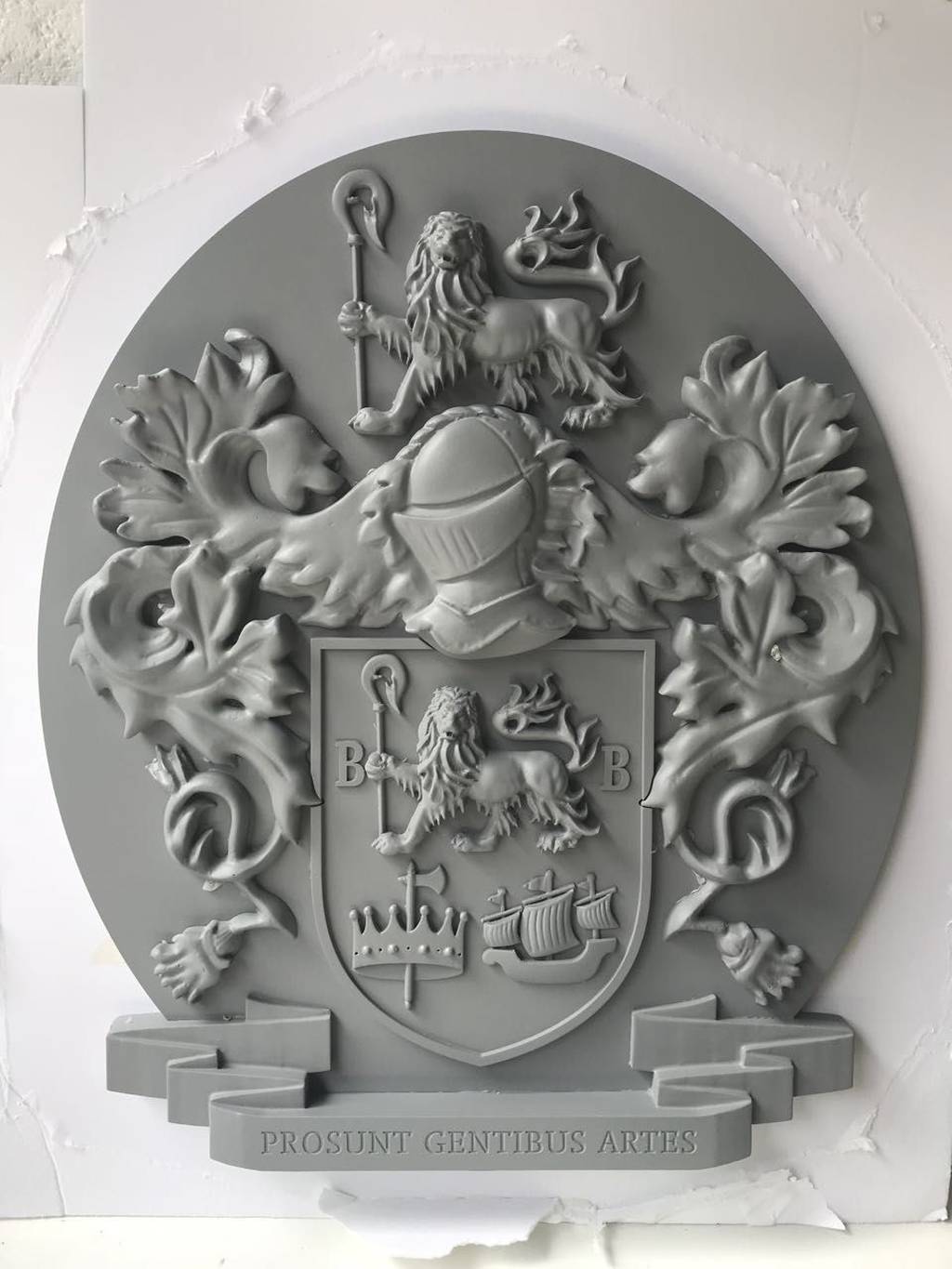 3D printed Coat of Arms - Bermondsey 4