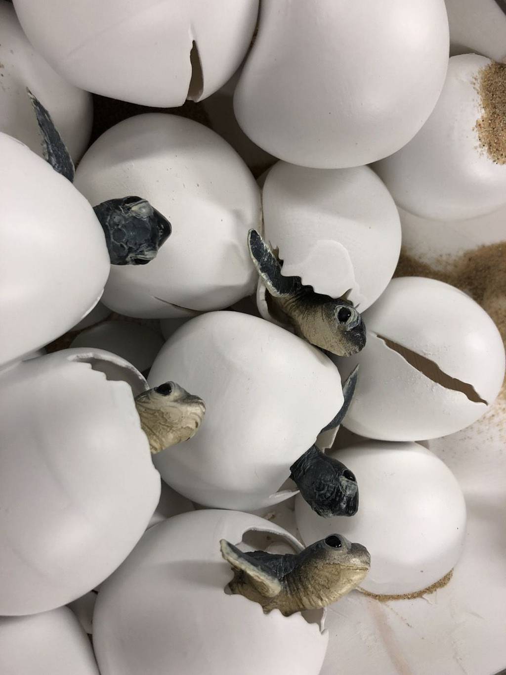 3D printed Sea Turtles Nest - London Zoo 9