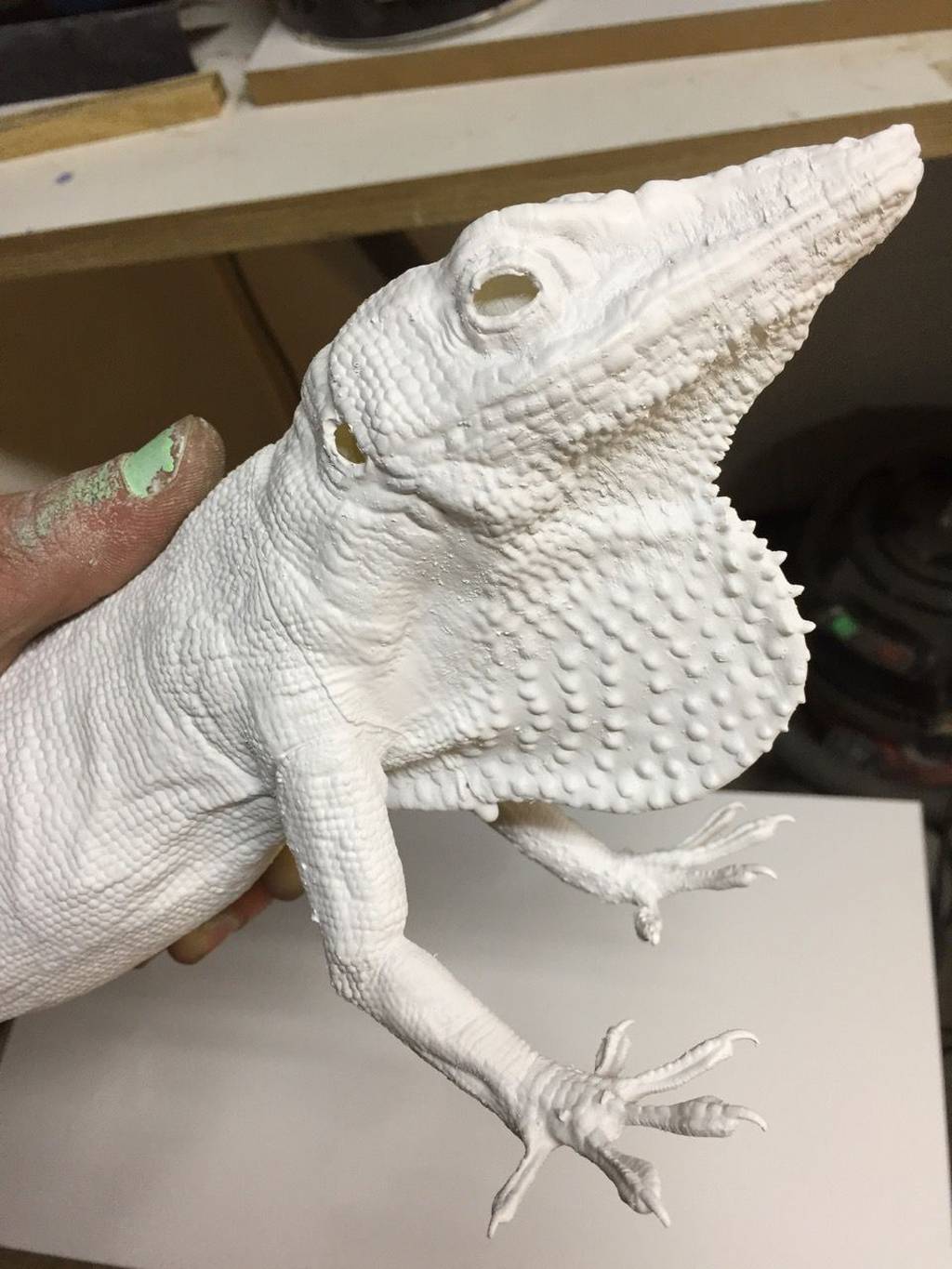 3D printed Carolina Anole Lizard - ZSL London 4