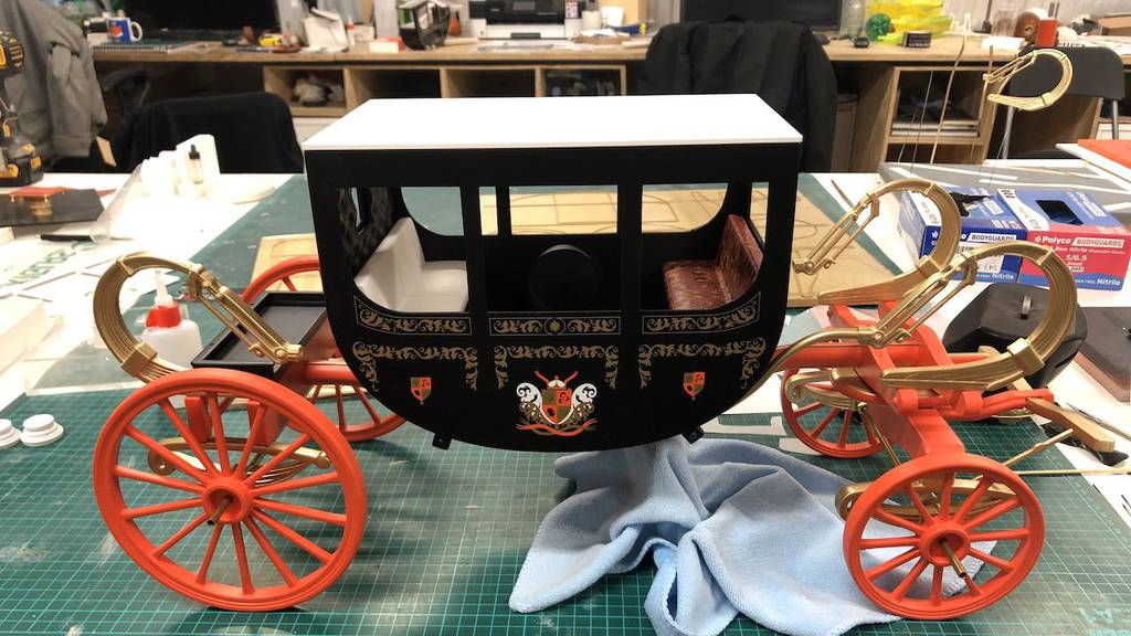 Yinka Shonibare 3D printed Carriage Clock 20