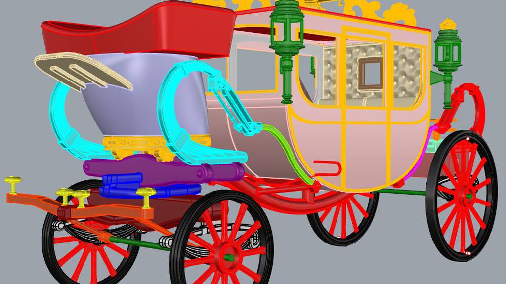 Yinka Shonibare 3D printed Carriage Clock 14