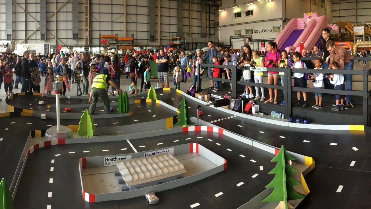 Family Fun Day Out R/C race track