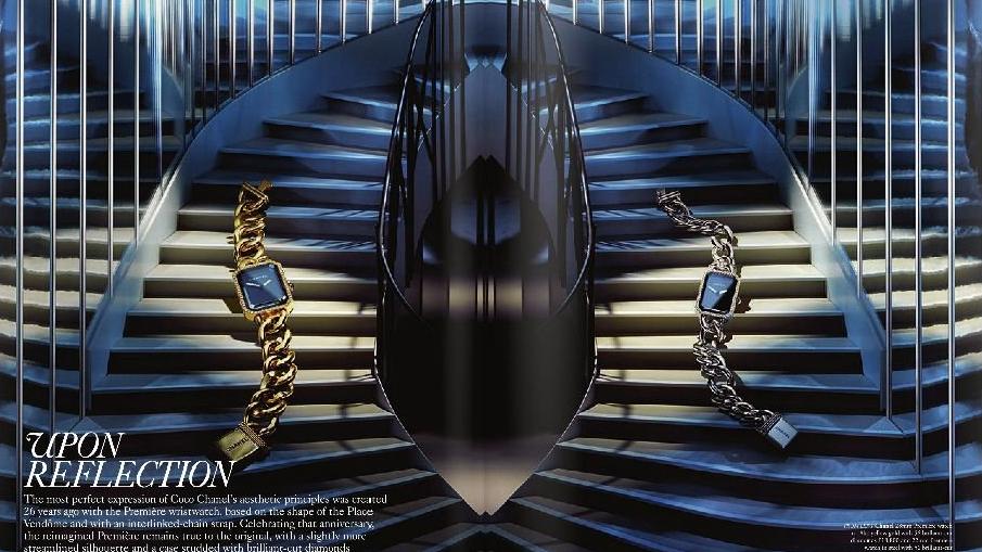 Harrods Magazine - Chanel Staircase 1:20 scale